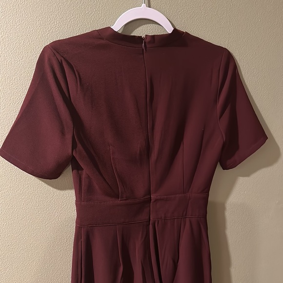 Silence and Noise - burgundy Jumpsuit size 2 - Picture 4 of 4